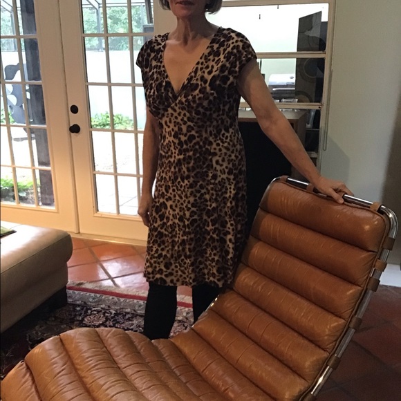 Jones Leopard printSwing dress - Picture 6 of 12